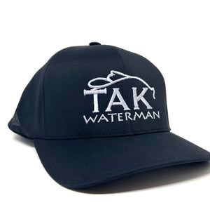 Tak Waterman | Premium Solar Performance Fitted Hat | Black