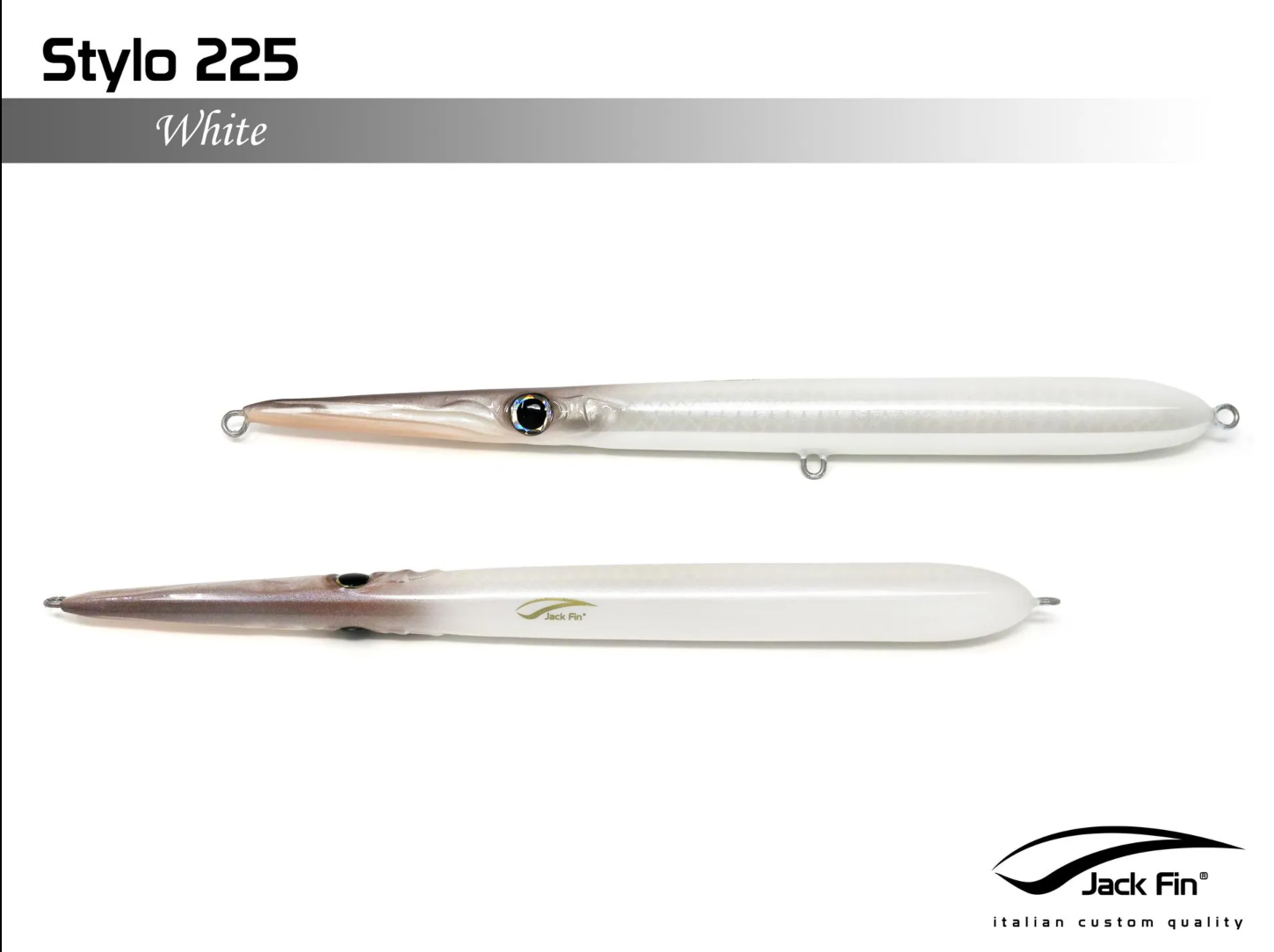 Jack Fin STYLO JOINTED 255 Saltwater Lure – 255mm 33g Sinking, Made In Italy