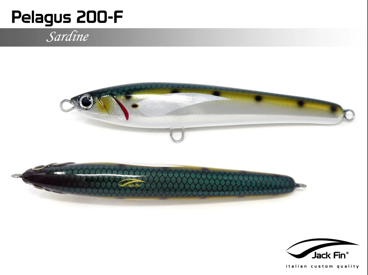 Jack Fin Pelagus 200 Floating Stick Bait Jack Fin Pelagus 200 Floating Stick Bait