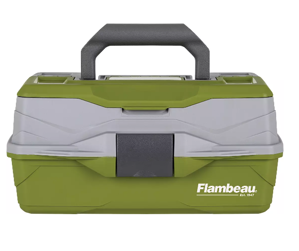 flambeau tray tackle box Outdoors 6383 3-Tray Box, 32 Compartments, Red and Gray Large 3 Flambeau 7-Tray Tackle Box /