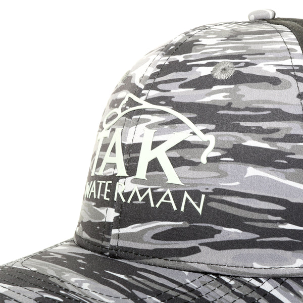 Tak Waterman | Drip Performance Trucker Hat | CamOcean™