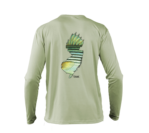 Tak Waterman | NJ Striper Solar Tech | Long Sleeve T-Shirt