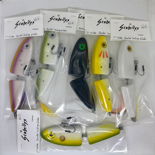 Scabellys 7'' Jointed Sinking Glider