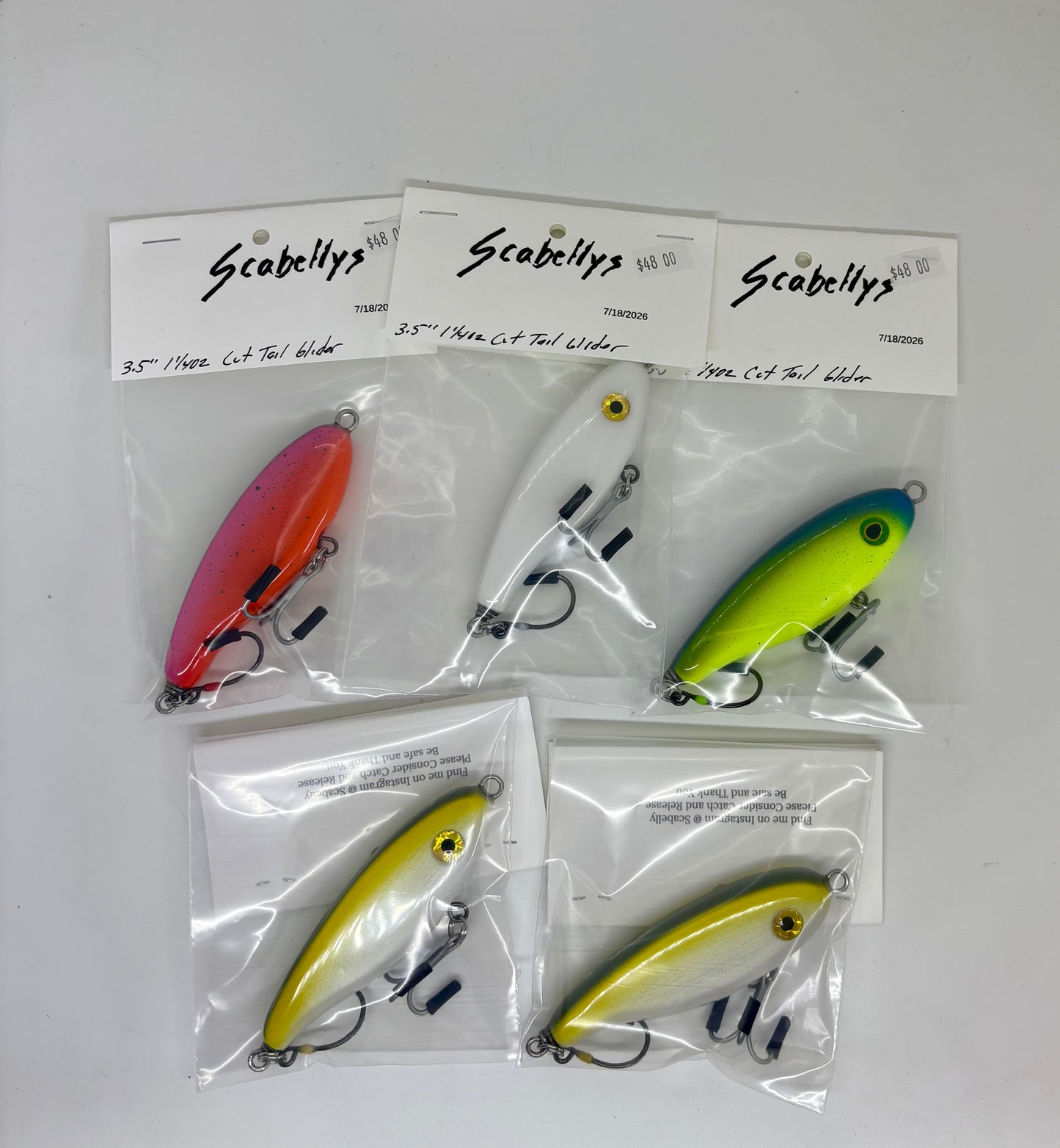 Scabellys 3.5'' Cut Tail Glider