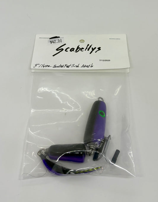 Scabellys 3'' Jointed Fast Sink Needle