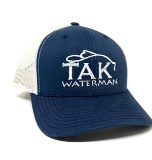 Tak Waterman | Trucker Hat | Navy/Silver