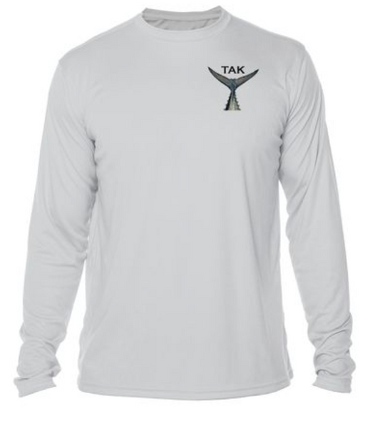 Tak Waterman | Tuna Solar Tech | Long Sleeve T-Shirt | Grey