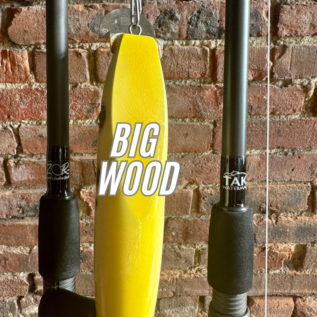 BIG Wood ZACKS X TAK Custom Rod – TAK Waterman Supply