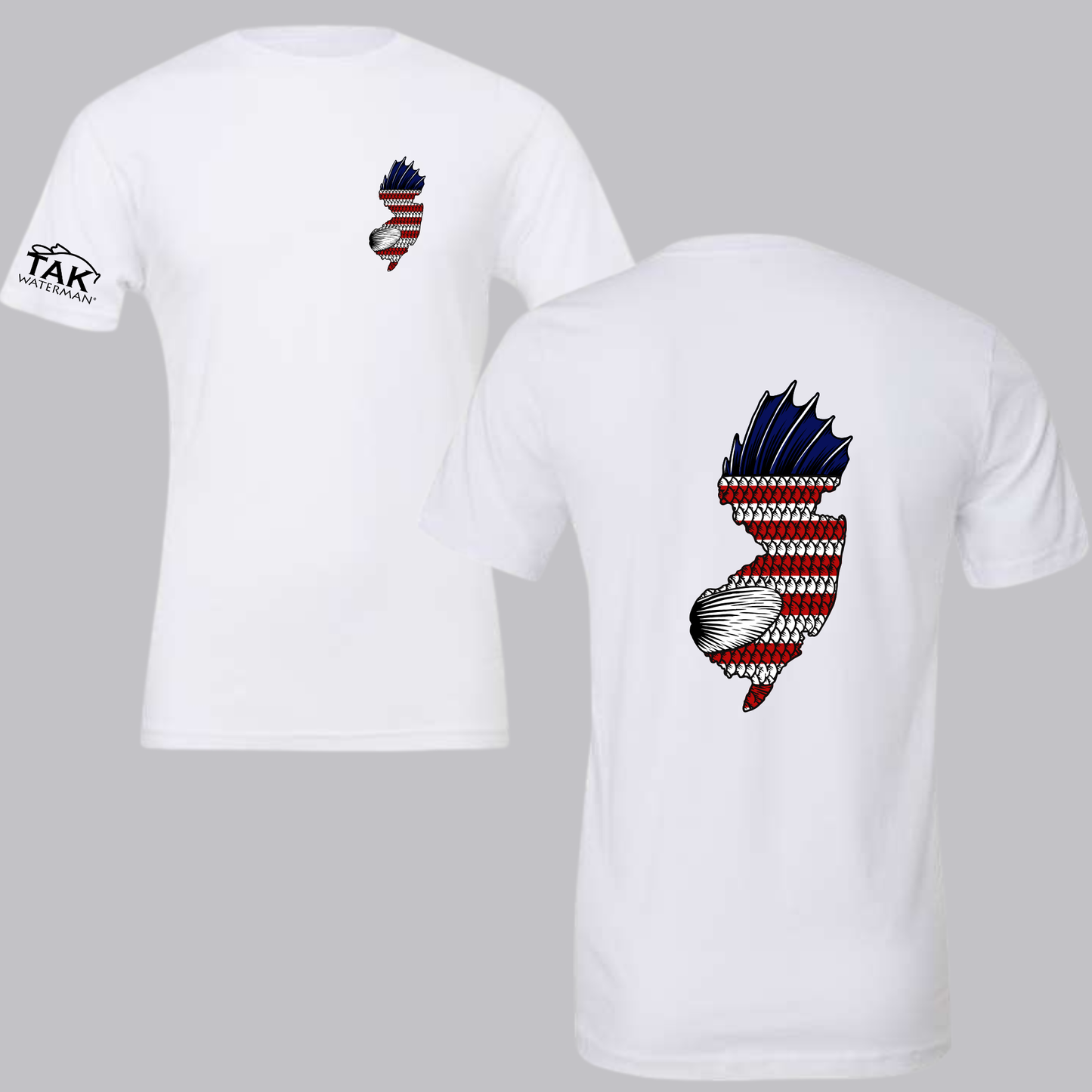 NJ Striper USA tee
