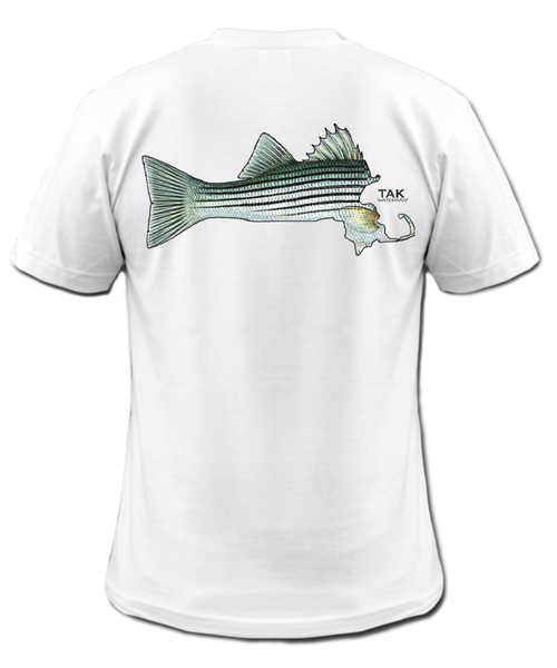 Cotton Flex® Massachusetts Striper Tee ***Tees run small would suggest ordering one size up****