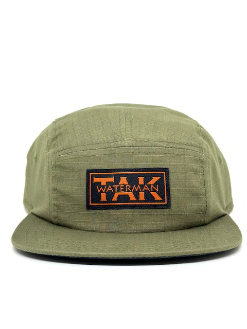 Tak Waterman | 5-Panel Camper Hat | Olive