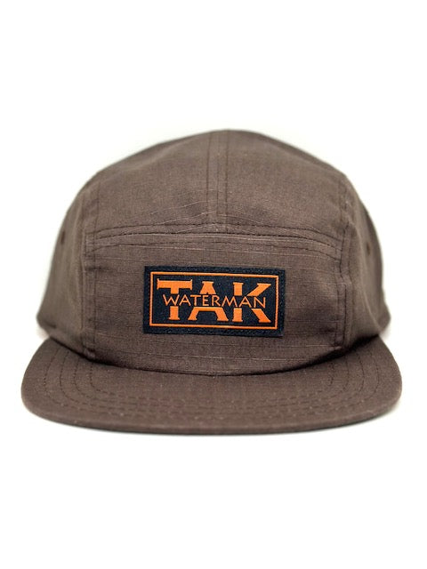 Tak Waterman | 5-Panel Camper Hat | Brown
