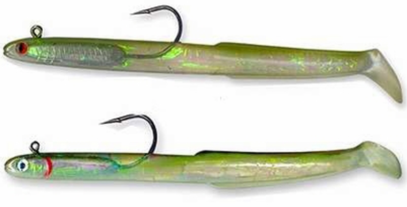 Tsunami Holographic Weighted Eel - Olive Back - 7