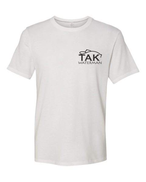 Tak Waterman | NY Striper T-Shirt | White