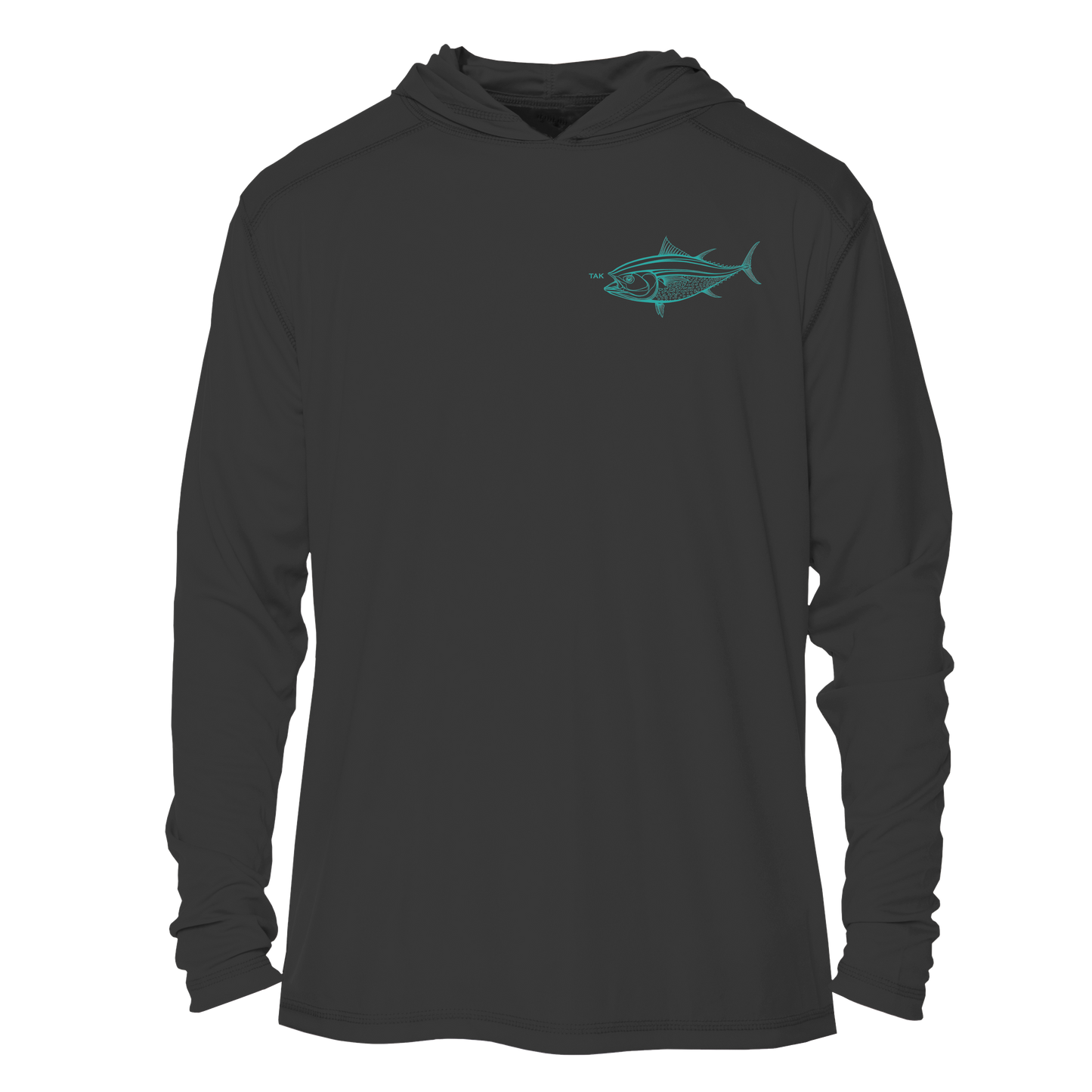 Bluefin Tuna Solar Tech Hoodie | Grey